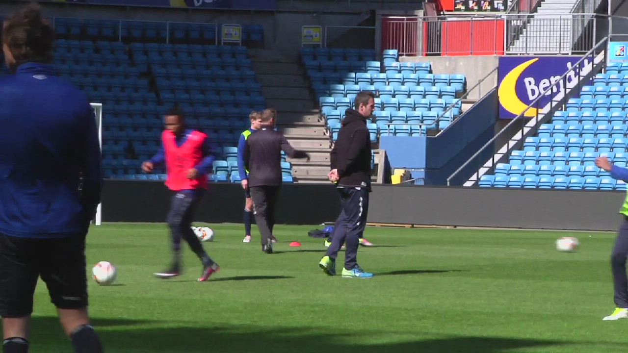 Ronny Deila før kampen mot Sogndal